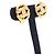 Orecchini a clip Chanel Coco Mark con strass - vista 3