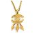 Collana Chanel in metallo dorato