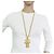 Collana Chanel in metallo dorato - vista 8