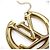 Orecchini Louis Vuitton Louise LV Circle - vista 11