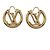 Orecchini Louis Vuitton Louise LV Circle - vista 2
