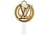 Orecchini Louis Vuitton Louise LV Circle - vista 6