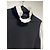 Autre Marque Glamoda Style schwarz-weißes Kleid mit Rüschen - Ansicht 4