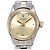 Rolex Oyster Perpetual Automatic Yellow Gold with Diamond Markers 25 - vista 4