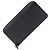 Prada Black Leather Long Wallet