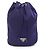 Borsetta pouch Prada in nylon e pelle viola