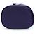 Borsetta pouch Prada in nylon e pelle viola - vista 3