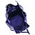 Borsetta pouch Prada in nylon e pelle viola - vista 4