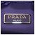 Borsetta pouch Prada in nylon e pelle viola - vista 5