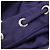 Borsetta pouch Prada in nylon e pelle viola - vista 8