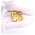 Orecchini a clip Chanel Coco Mark Gold - vista 10