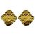 Orecchini a clip Chanel Coco Mark Gold - vista 2
