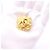 Orecchini a clip Chanel Coco Mark Gold - vista 9
