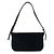 Borsa pouch Loewe in pelle e pelliccia nera - vista 2