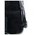 Borsa pouch Loewe in pelle e pelliccia nera - vista 5