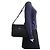 Borsa a tracolla Prada in nylon e pelle nera - vista 9
