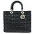 Christian Dior Lady Dior Cannage Quilt Lambskin Medium