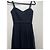 Bcbg Max Azria BCBGMAXAZRIA asymmetrisches schwarzes Plisseekleid - Ansicht 2