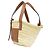 Loewe Korb aus gewebter Raffia mit Applikation Medium - Ansicht 3