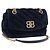 Balenciaga BB Chain Round Quilted Velvet Large