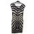 Roberto Cavalli Sommerkleid mit Zebra-Print