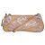 Bolsa Pochette Prada em Pele de Python Rosa Metálico