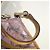 Bolsa Pochette Prada em Pele de Python Rosa Metálico - vista 15