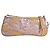 Bolsa Pochette Prada em Pele de Python Rosa Metálico - vista 4