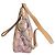 Bolsa Pochette Prada em Pele de Python Rosa Metálico - vista 5
