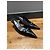 Prada Slingback Keilabsatz-Pumps aus schwarzem Lackleder - Ansicht 11