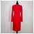 Fendi Vintage Rotes Wollkleid - Ansicht 2