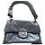 Bolsa Chanel em couro matelassê preto
