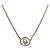 Pendente in metallo con logo vintage Christian Dior