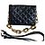 Louis Vuitton Coussin BB Borsa a Mano Pelle Nera Monogram Empreinte