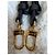 Louis Vuitton Coussin BB Borsa a Mano Pelle Nera Monogram Empreinte - vista 10