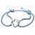 Bracciale con charm Lien Empreinte Louis Vuitton in oro bianco 18K - vista 2