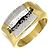 Bulgari Anello Bvlgari BVLGARI Mania Tronchetto 1 in Oro Giallo 18K
