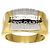 Bulgari Anello Bvlgari BVLGARI Mania Tronchetto 1 in Oro Giallo 18K - vista 2