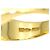 Bulgari Anello Bvlgari BVLGARI Mania Tronchetto 1 in Oro Giallo 18K - vista 3