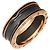 Bulgari Bvlgari B-zero1 2-Band Ring, Size 63