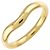 Autre Marque Anello fede curva Tiffany & Co. in oro giallo 18K