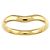 Autre Marque Anello fede curva Tiffany & Co. in oro giallo 18K - vista 2