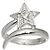 Anello Chanel Comet #50 in Oro Bianco 18K e Diamanti - vista 2