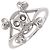 Christian Dior Tête de Moles Diamantring
