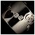 Collana Gucci Icon in diamanti e oro bianco 18K - vista 6