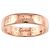 Anello Cartier Happy Birthday Small in oro rosa 18K - vista 2