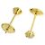 Orecchini Cartier Damour in diamanti e oro giallo 18K - vista 3