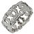 Cartier Entrelacés Diamantring aus 18K Weißgold