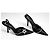 Dior Hardcore 2003 Décolleté Slingback Raso Nero Stelle Cristallo EU 39 - vista 7