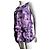 Top Marni morado de seda y lino estampado abstracto - vista 11